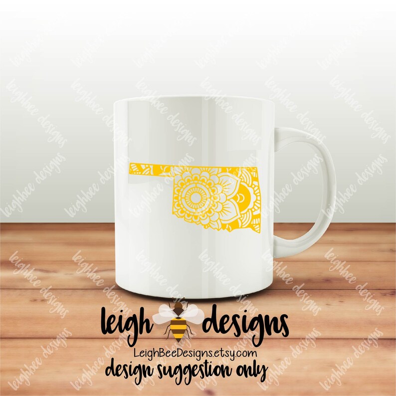 Download Oklahoma Mandala SVG Mandala SVG svg Files SVG svg file | Etsy