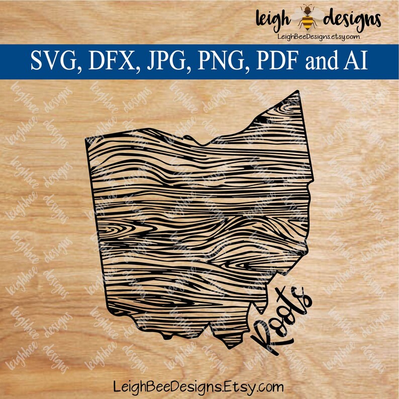 Download Ohio Roots Wood Grain SVG Wood Grain svg File svg Files ...