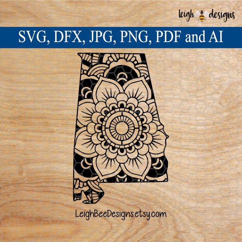 Download Mandala Svg Alabama Mandala Svg State Svg Cutting Files Svg Designs Cut Files Svg Files Svg File Svg Cut File Svg Files For Circut Clip Art Art Collectibles Vermontorganics Com