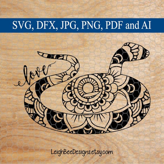 Download Snake Svg Snake Mandala Svg Mandala Svg Mandala Mandala Etsy
