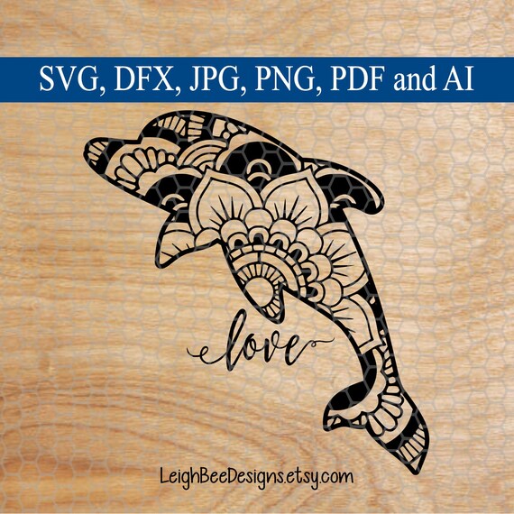 Download Clip Art Mandala File For Silhouette Dolphin Svg Animal Svg Dolphin Mandala Mandala Svg Dolphin Mandala Svg Cutting File Commercial Use Svg Art Collectibles