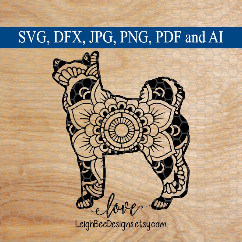Download Mandala Commercial Use Svg Cutting Files Dog Mandala Huskie Mandala Svg Siberian Huskie Svg Cut File Yellowimages Mockups
