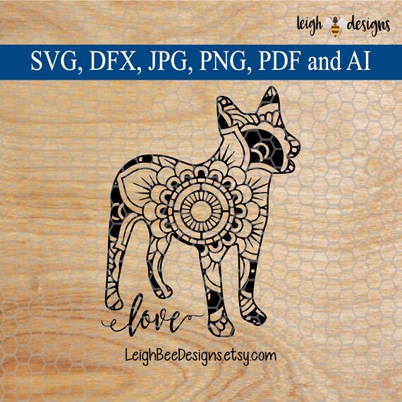 Download Australian Cattle Dog Svg Australian Cattle Dog Mandala Svg Etsy