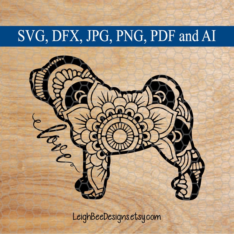 Download Shar Pei SVG Shar Pei Dog Mandala svg Mandala Dog Mandala ...