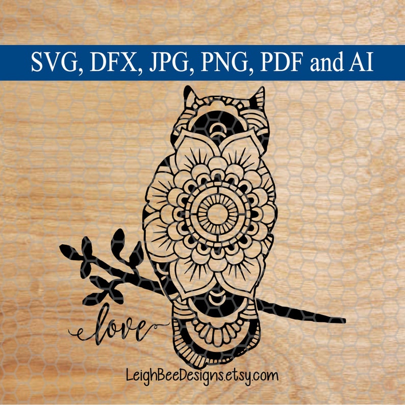 Download Clip Art Art Collectibles Owl Mandala Svg Animal Svg Owl Svg Cut File Svg Commercial Use Svg Mandala Svg Designs Mandala Svg Svg Mandala