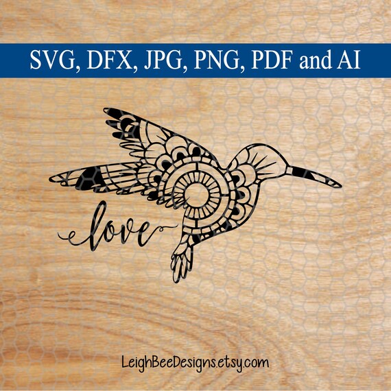 Free Free Mandala Hummingbird Svg