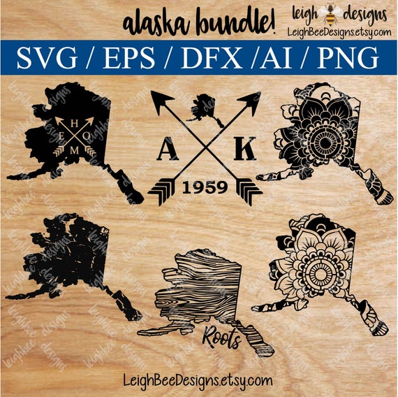 Download Alaska Svg Bundle Alaska Svg Alaska Svg Files Alaska Etsy 3D SVG Files Ideas | SVG, Paper Crafts, SVG File