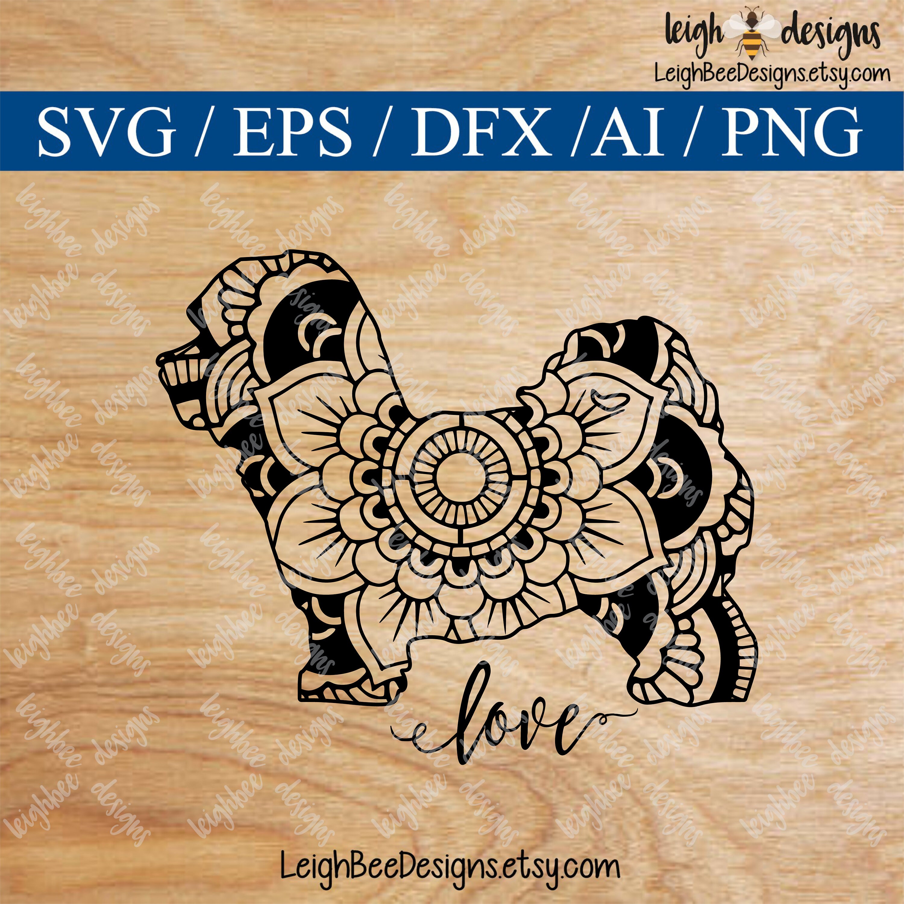 Download Maltipoo Svg Maltipoo Mandala Svg Mandala Dog Mandala Etsy