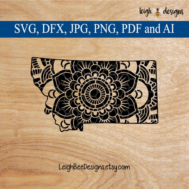 Download Svg Design Svg Cut File Svg Montana Mandala Svg Cut File Svg File Cutting Files Svg Files Svg Files For Circut Mandala Svg Clip Art Art Collectibles Kromasol Com