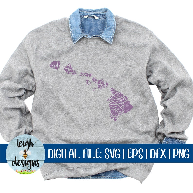 Download Hawaii Dfx Eps Cut File Hawaii Mandala Svg Clip Art Art Collectibles Staniwills Com