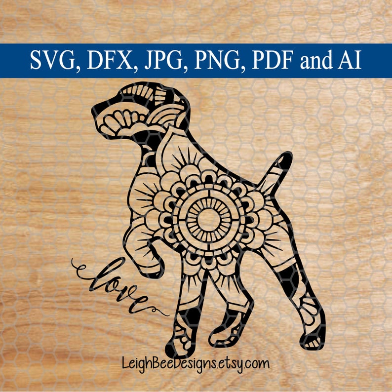 Download German Shorthaired Pointer SVG Pointer Mandala svg Mandala ...