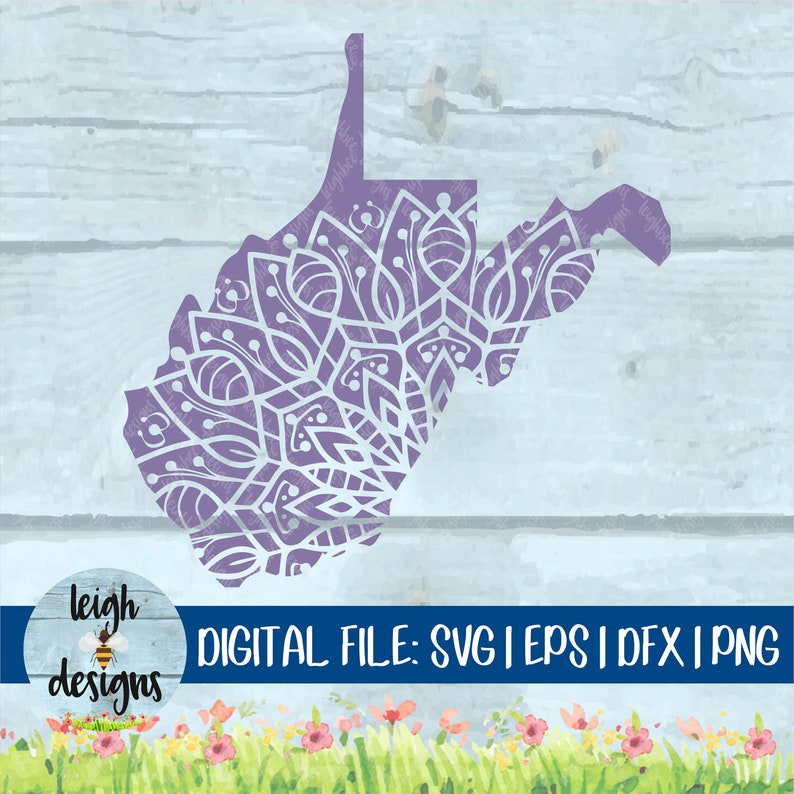 Download Eps Cut File West Virginia Dfx West Virginia Mandala Svg Clip Art Art Collectibles Vadel Com