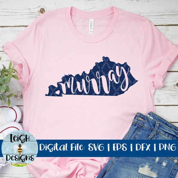 Murray Kentucky Svg Dxf Eps Craft File Instant Download Etsy