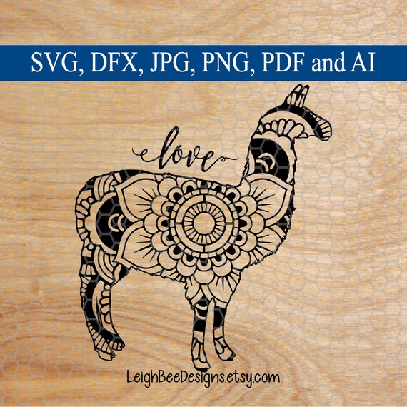 Download Llama Svg Llama Mandala Svg Mandala Svg Mandala Mandala Etsy