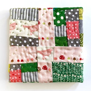 Stretched mini quilt no. 4