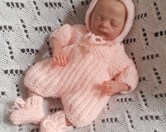 11 inch micro preemie reborn/silicone doll set (doll not included)