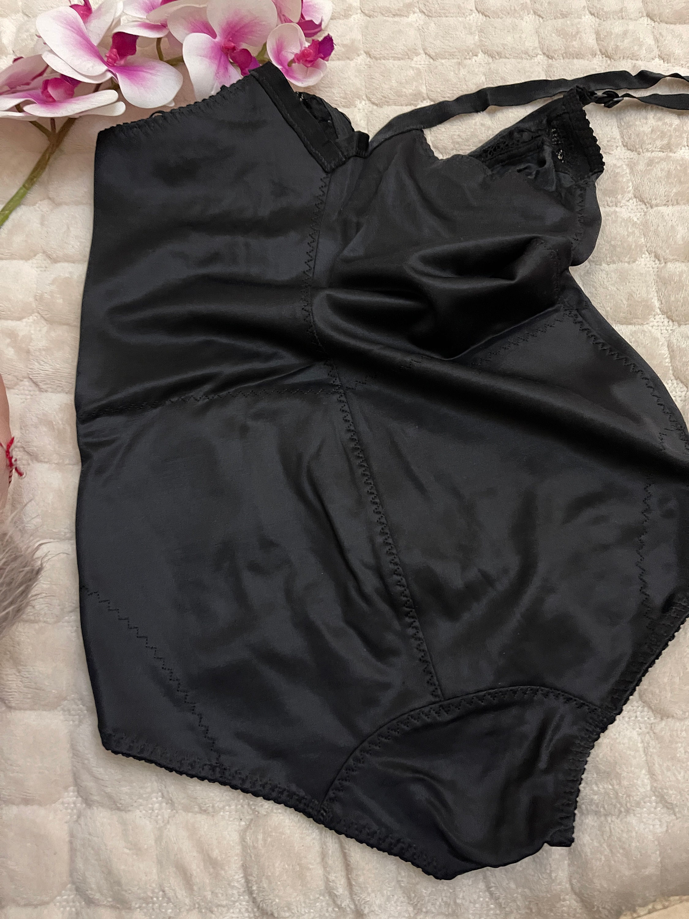 Lunaria black Bodysuit shapewear padded underwired size it6c | Etsy