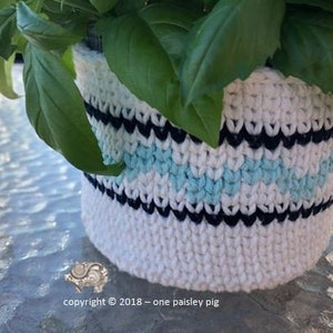 Pattern for South West Basket Set Instant Download PDF CROCHET PATTERN image 4