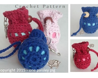 eos Lip Balm Holder Pouch - PDF CROCHET PATTERN