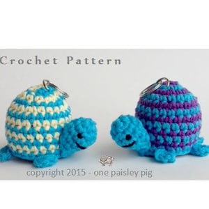 Turtle eos Lip Balm Holder - PDF CROCHET PATTERN
