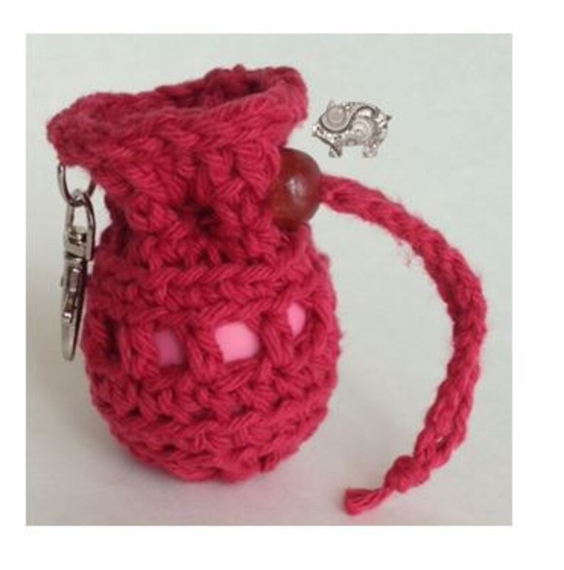 Eos Lip Balm Holder Pouch PDF CROCHET PATTERN Etsy