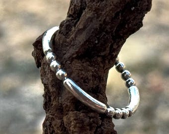 ball ring silver