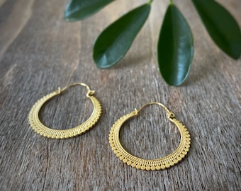 hoop earrings gold filled