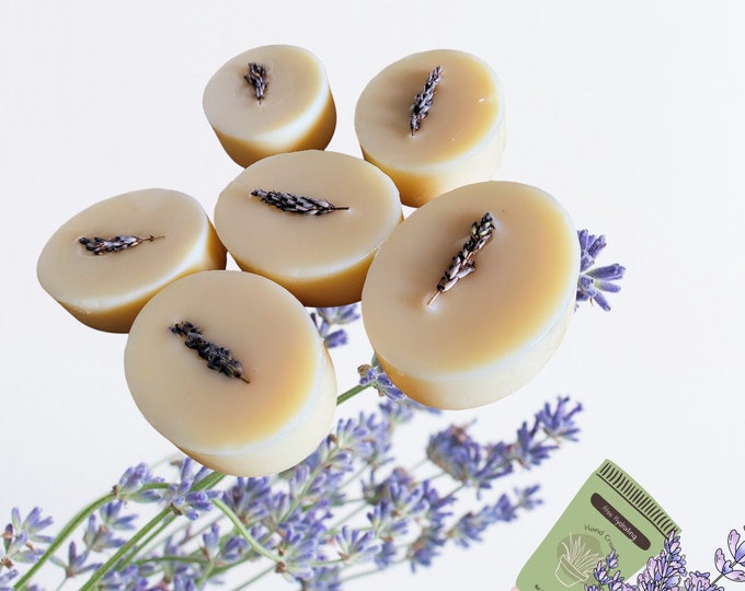 Lavender Lotion Bars with Balm/Soap Dish Set.Body Butter Solid Balm.Mango Butter,Kokum Butter,Shea Butter Solid Massage Shower Butter Balms.