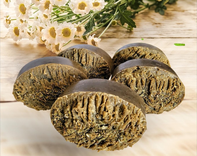Nettle Green Tea Rosemary Shampoo Bar.Hair and Beard Shampoo Bar.Solid Herbal Shampoo Bar.Arnica,Rosemary,Nettle,Neem,Green Tea.Vegan Soap