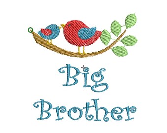 Big Brother Machine Embroidery Design PES Format
