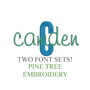 PES  52 files Instant Download Machine Embroidery Designs Fonts Monogram Alphabet Font Upper Lower Case  pes Format
