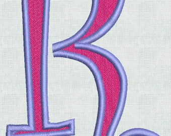 HUGE SALE! Instant Download Embroidery Machine Designs Font Monogram Alphabet Curlz Fill Stitch 52 Files PES Format