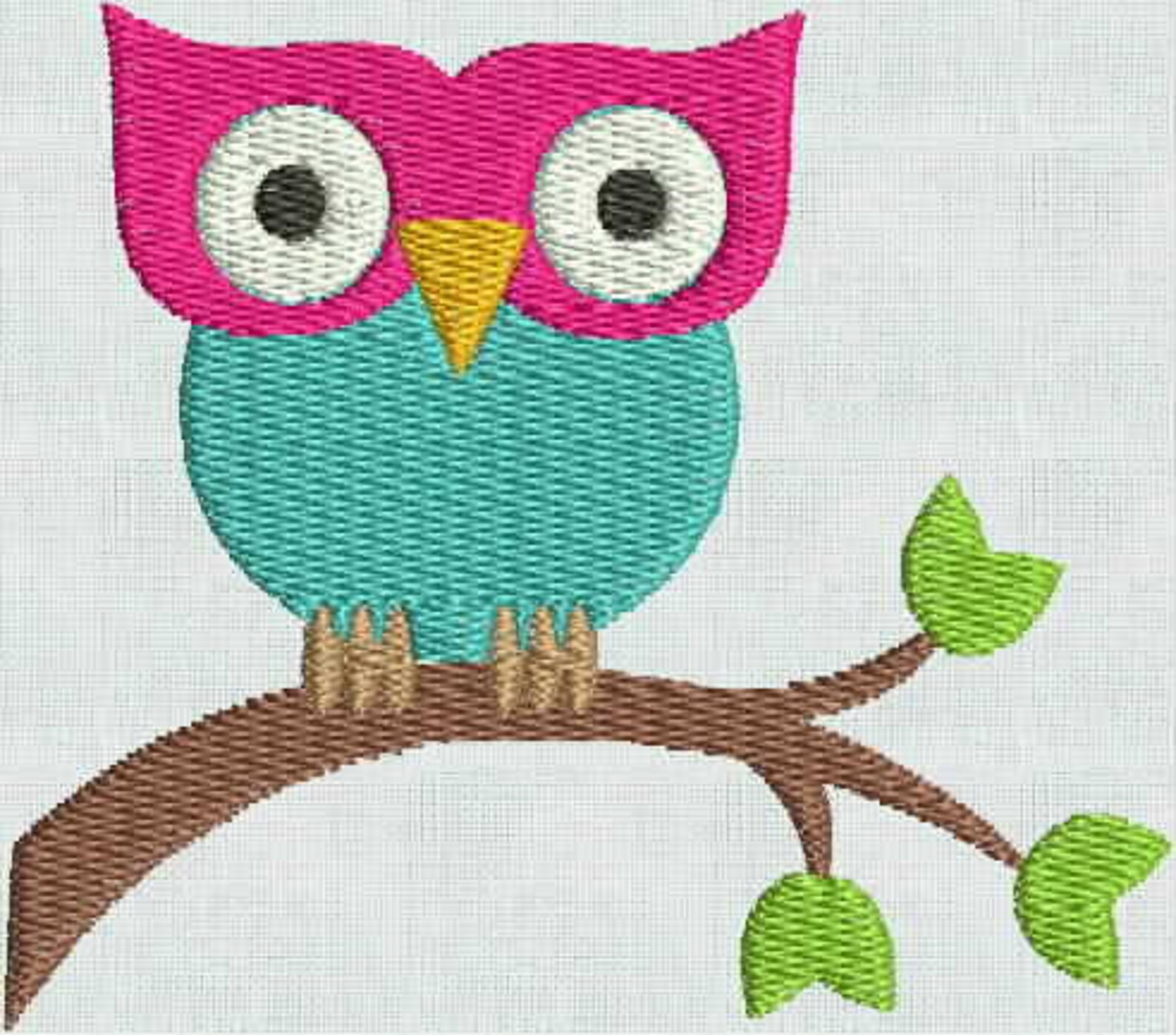 HUGE SALE! Instant Download Embroidery Machine Designs Owl on Branch 2 ...