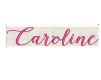 Fancy Script Monogram Font Embroidery Machine Designs (PES Format)