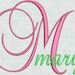 HUGE SALE! Instant Download  Machine Embroidery Designs Fancy Script Fonts Monogram Alphabet Font Upper And Lower Case 52 Files PES Format 