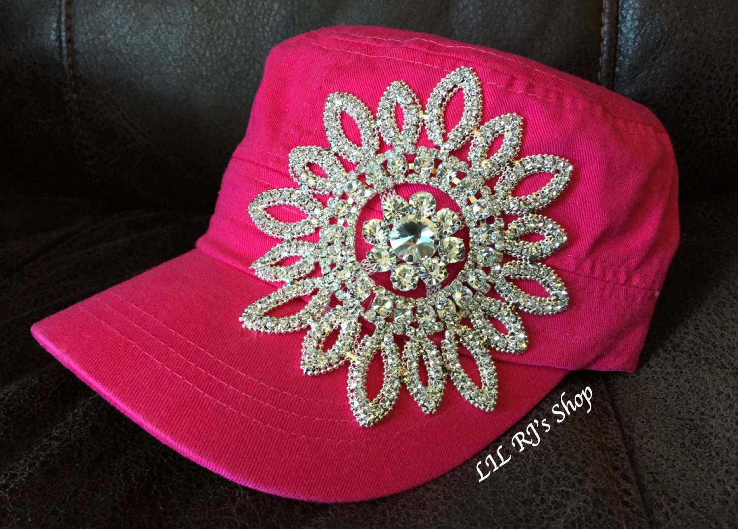 ladies caps with bling