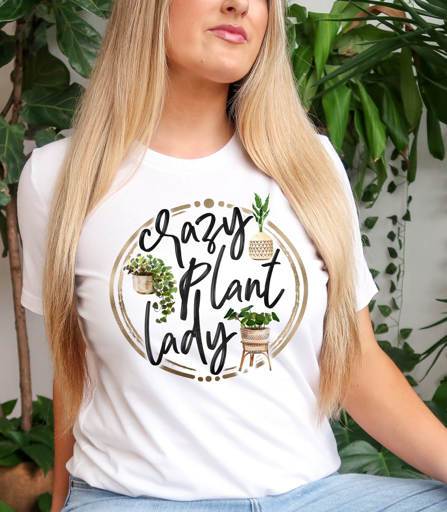 Crazy plant lady shirt Clearance
