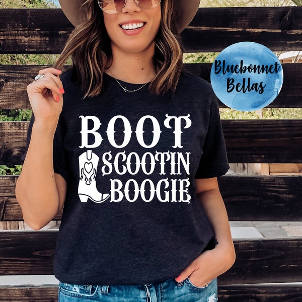 Boot Scootin' Tee Etsy