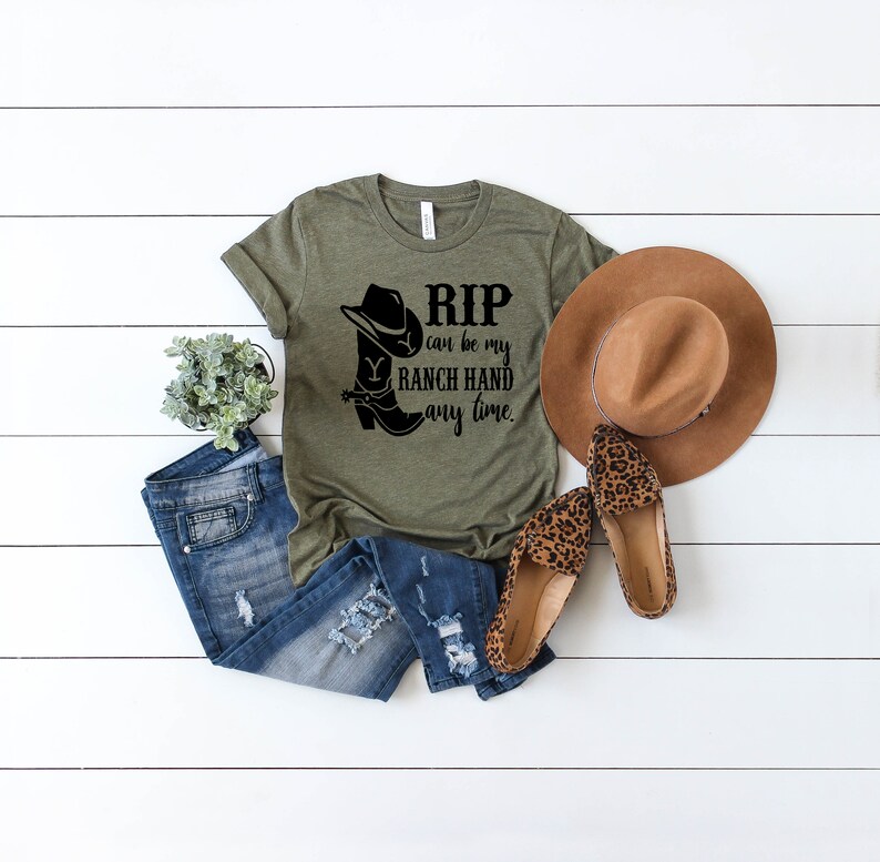 RIP Can Be My Ranch Hand Any Day Yellowstone Tv show | Etsy