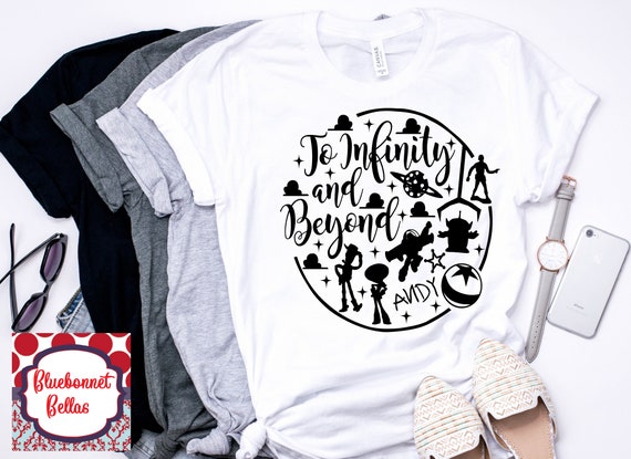 to infinity and beyond disney shirts
