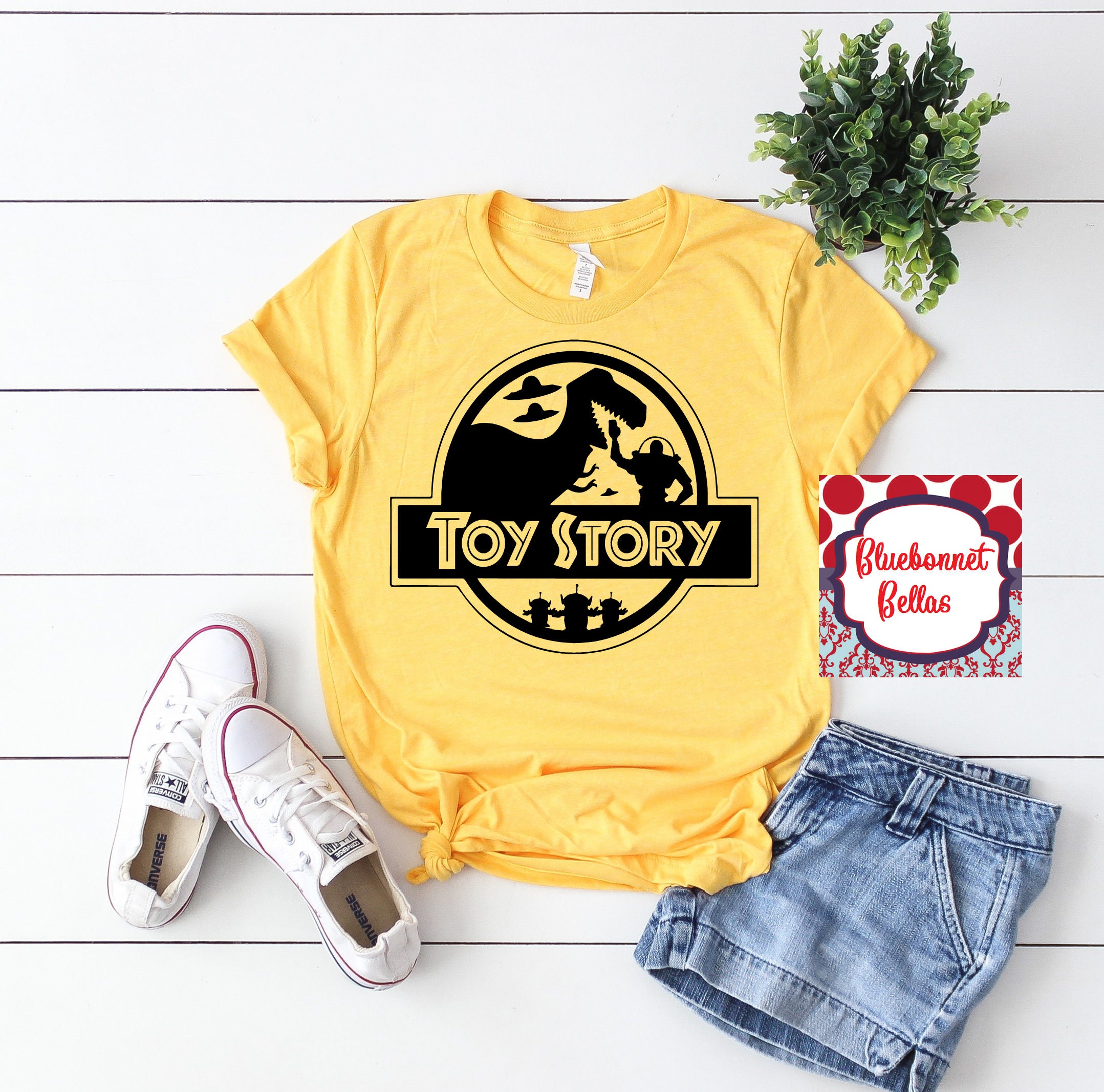 toy story jurassic park shirt