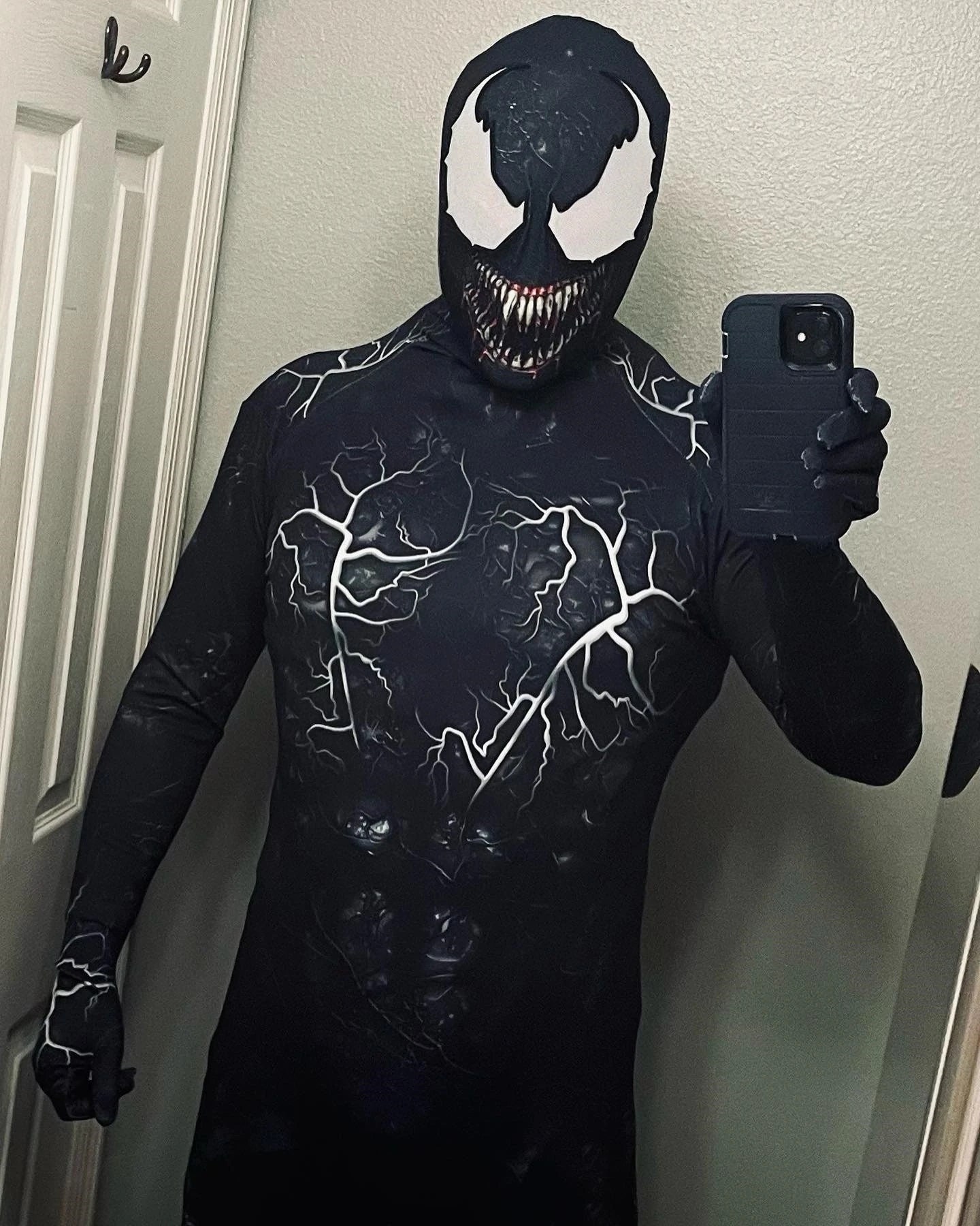 Venom Symbiote Cosplay Costume Adults Kids Superhero Zentai Etsy UK