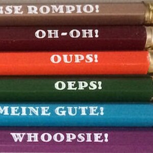 Whoopsie! in multiple languages