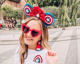 Captain America Mouse Ears