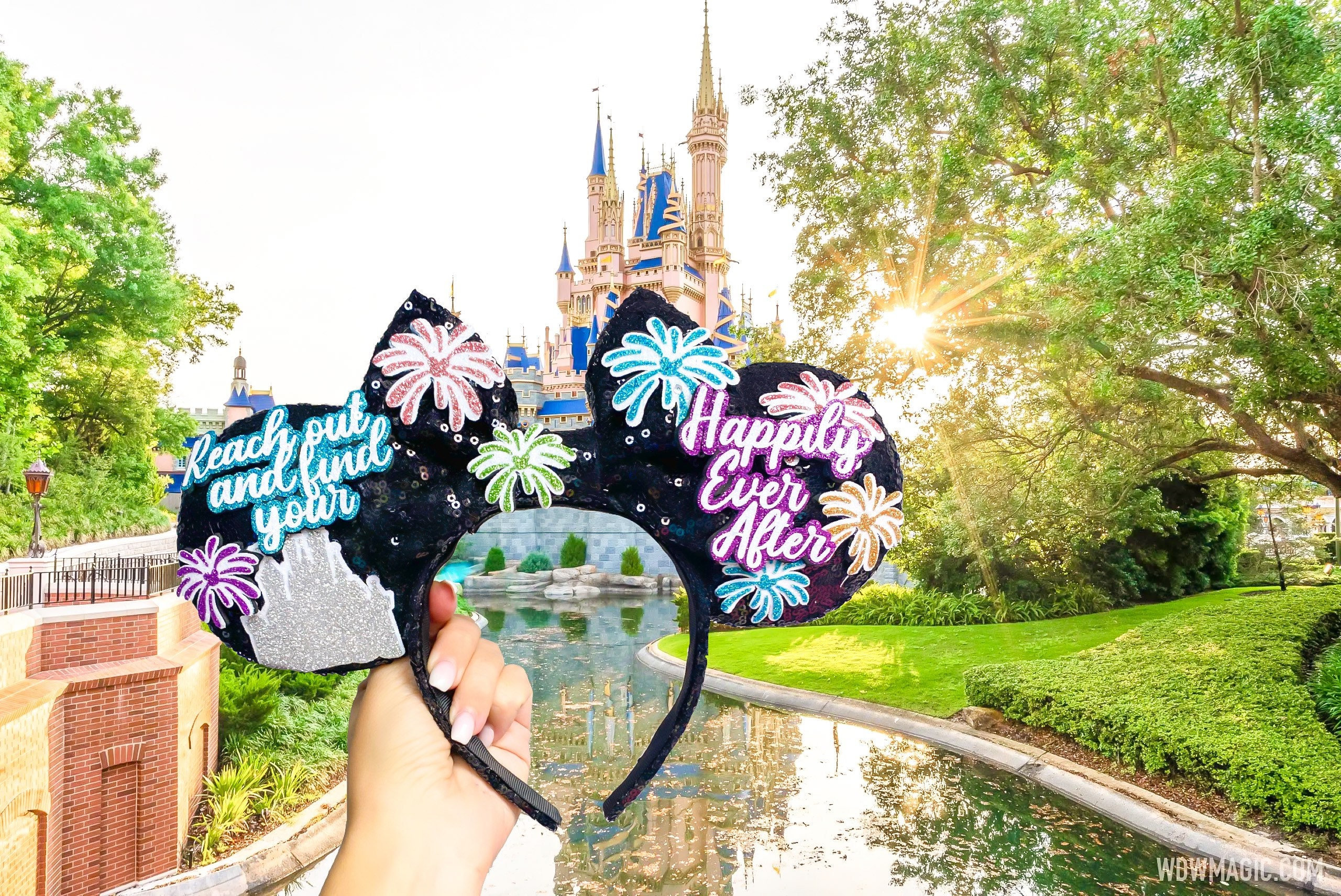Reach Out and Find Your Happily Ever After Mouse Ears - Etsy display picture 2