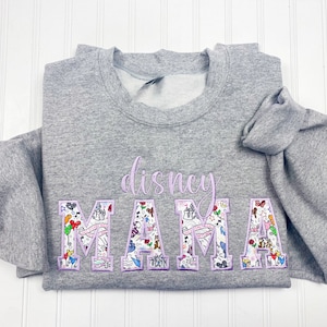 Disney Mama Besticktes Sweatshirt