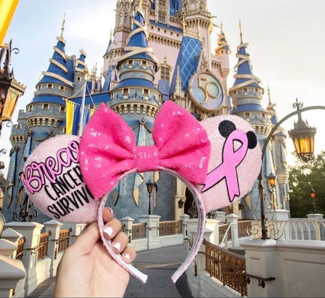 Breast Cancer Awareness Mouse Ears - Etsy display picture 3