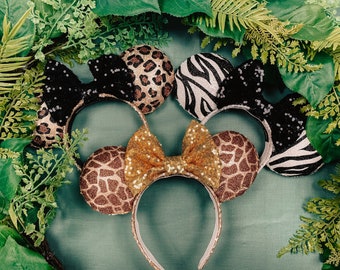 Animal Print Mouse Ears