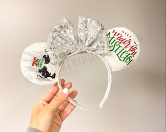 Meet Me Under The Mistletoe Mouse Ears