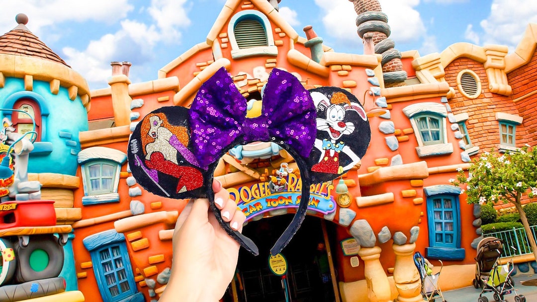 Jessica & Roger Rabbit Mouse Ears - Etsy display picture 1